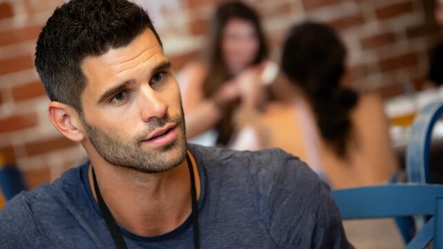 Medium shot of a health coach explaining the 52 fasting plan focusing on calorie reduction and meal planning for sustainable benefits.