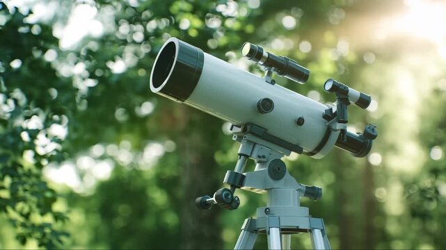 Amateur telescope for astronomy education and stargazing