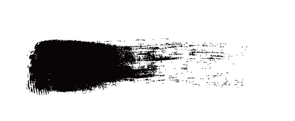 Japanese Ink Brush Stroke Set &ndash; Black Sumi Calligraphy Vector Collection