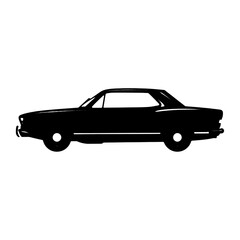 Obraz premium vintage car icon isolated PNG transparent