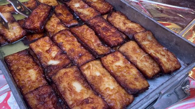 Chena pora is a famous Bengali sweet dish available in the town of Chandannagar 