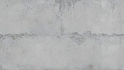 Obraz premium Light gray concrete wall with horizontal and vertical seams creates a modern background