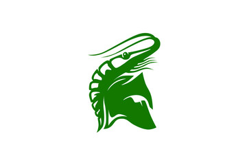 Shrimp Spartan logo