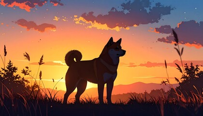 柴犬のイメージ