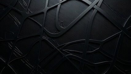 Gritty abstract black background with distressed textures