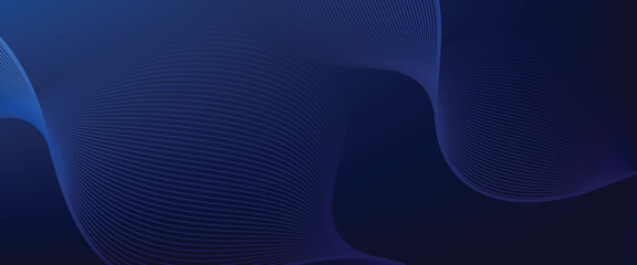 Premium background design with diagonal dark blue line pattern. abstract dark blue background. wavy lines background. eps 10