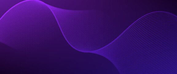purple abstract background with luxury elements. abstract wavy lines background. vector illustration