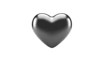 Fototapeta premium Black Heart Symbol