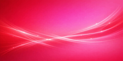Abstract pink and red background featuring soft purple waves and flowing light curves with a vibrant gradient texture for a modern motion art backdrop
