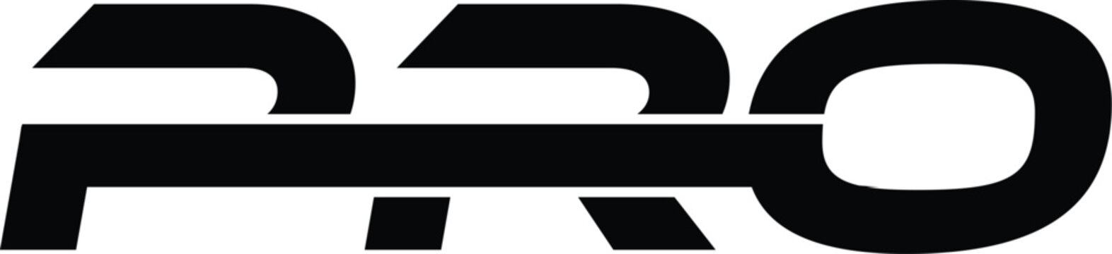 Letter PRO minimalist logo