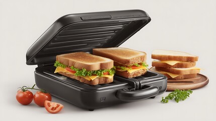 Studio Shot of Sandwich Press / スタジオ撮影のホットサンドメーカー
