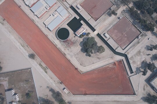 Architecture of Manufacturing unit in Madhubani, Bihar, India