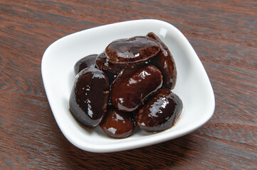 花豆の甘い煮物