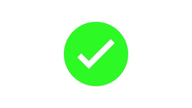 3D glossy green yes and no buttons with check mark and cross symbols for web choice or voting design