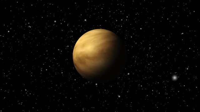 Orbiting Planets of the Solar System in Outer Space