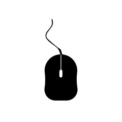 Computer Mouse Vector Illustration &ndash; Modern Ergonomic Pointing Device