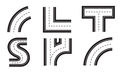 A collection of various road signs 