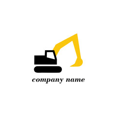 Vector Excavator Logo for Branding
