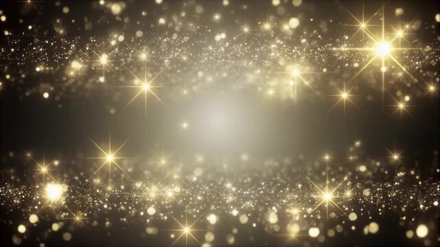 Sparkling Space (Black Background)