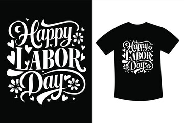 Celebrate with these festive happy labor day themed t-shirt designs