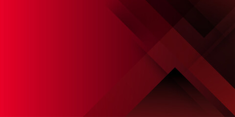 Modern backgrounds red and black paper texture seamless abstract technology rectangle background. Decorative web layout or poster, banner. Bluck vector background. have space for text creative © Art by Musa