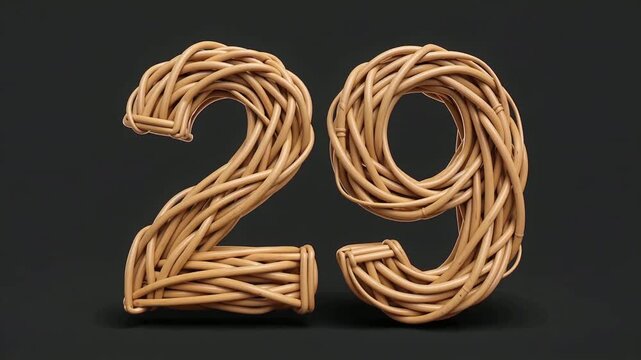 Twig Number Twenty Nine Artistic Display.