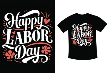 Celebrate with these festive happy labor day themed t-shirt designs