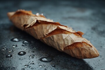 Paper Baguette Sculpture