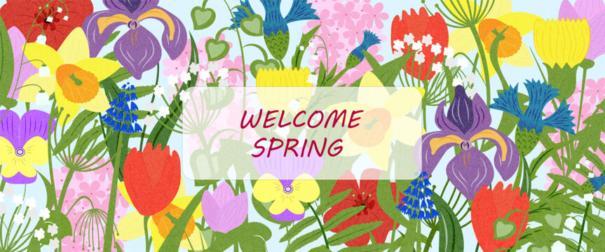 Welcome Spring Virtual Background Welcome Spring Screensavers