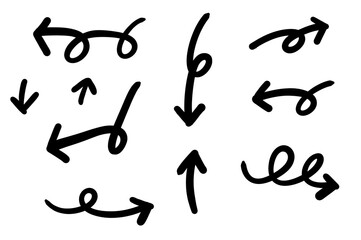 勢いよく行く　矢印セット