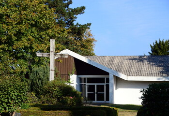 Chapel on the Cemetery in the Town Rethem at the River Aller, Lower Saxony