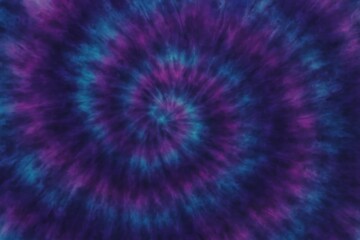Obraz premium Vibrant tie-dye spiral pattern background