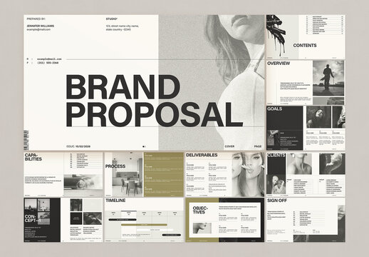 Brand Proposal Presentation Template