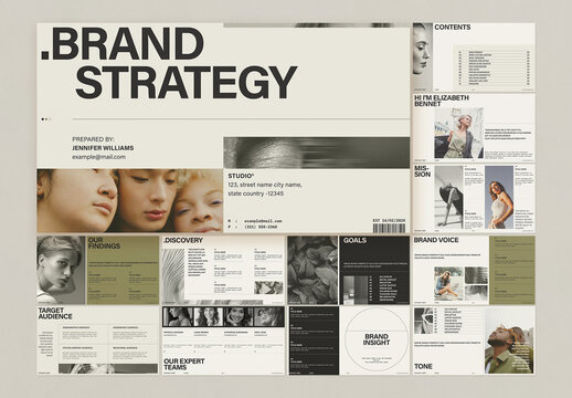 Brand Strategy Presentation Template