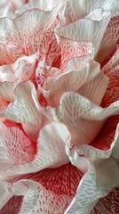 A soft, diffused light enhances the richness of the pink hues, making the blossom appear almost luminous.