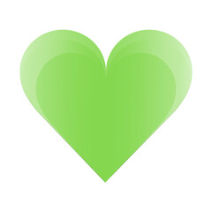 Green heart icon