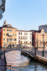 Fototapeta premium Venetian Grand Canal in winter