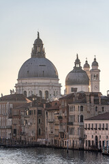 Fototapeta premium Venetian Grand Canal in winter