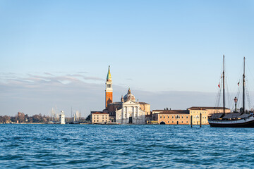 Fototapeta premium Venetian Grand Canal in winter