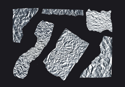 Scrapped Aluminum Foil
