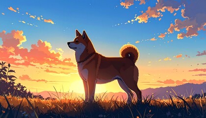 柴犬のイメージ