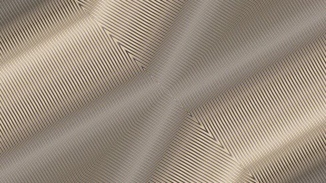 kaleidoscope Abstract metallic texture background morphs and transforms