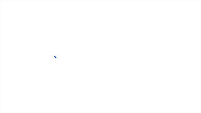 Looping Loading Animation in 5 Squares Monoline Simple Loader