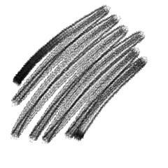 Diagonal Charcoal Texture Brush Strokes for Grunge Design Element