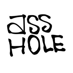 Hand Drawn Typographic Art with Urban Graffiti Style Text