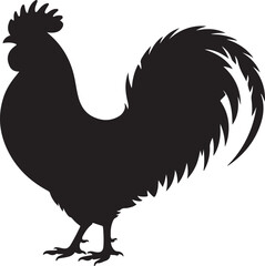 Vector illustration of rooster © Masud