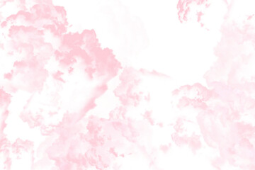 Pink Cloud Style Halftone Effect on White Background