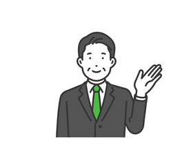 Obraz premium 案内,社長