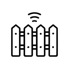 Smart Fence Icon