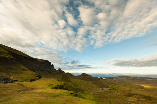 UK, Scotland, Isle of Skye, Quiraing